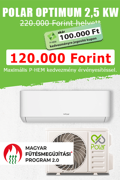 Polar Optiomum 2,5kw klíma